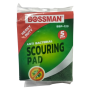 BOSSMAN SCOURING PAD BSP-123 (1Pkt X 5pcs)