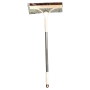 GLASS WIPER WITH STAINLESS STEEL HANDLE 不锈钢手柄玻璃水刷 (23 X 85cm)