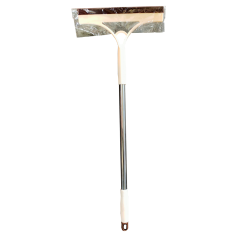 GLASS WIPER WITH STAINLESS STEEL HANDLE 不锈钢手柄玻璃水刷 (23 X 85cm)