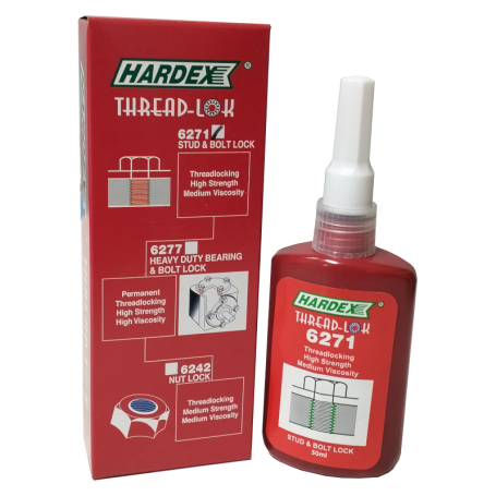 HARDEX THREAD LOCKER - STUD AND NUT LOCK (6271 X 50ML)