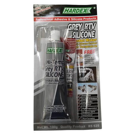 HARDEX HI-TEMP GASKET MAKER - GREY (RS-625)