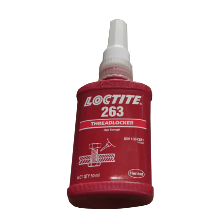 LOCTITE THREAD LOCKER - RED (100% ORIGINAL) 263 ~ 50ML