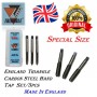 England Triangle SPECIAL SIZE Carbon Steel Hand Taps (6mm – 24mm)