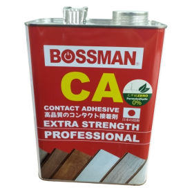 BOSSMAN CONTACT ADHESIVE CA GLUE (CA 胶水) 3LITER