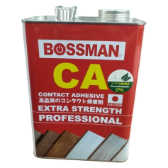 BOSSMAN CONTACT ADHESIVE CA GLUE (CA 胶水) 3LITER