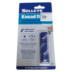 SELLEYS KNEADIT EPOXY GLUE - BLUE (UNDERWATER)
