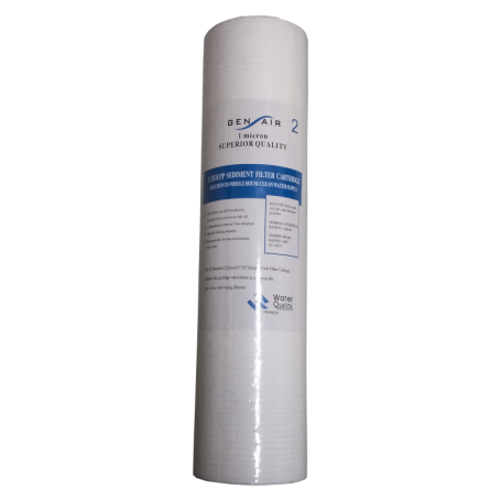 WATER FILTER REFIL - WITH TWIST - PP NYLON 3pc/pkt (10" - B5)