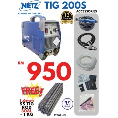 NIETZ (STARWELD) INVERTER TIG WELDING MACHINE C/W ASSY (TIG200S)