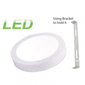 BOSSMAN SURFACE MOUNTED LED DOWNILIGHT - 6500K Cool Day Light (ROUND)