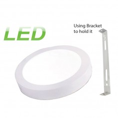 BOSSMAN SURFACE MOUNTED LED DOWNILIGHT - 6500K Cool Day Light (ROUND)