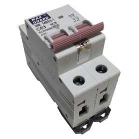 MAXGUARD 1POLE MCB FUSE (MALAYSIA) WHITE (2 POLE)