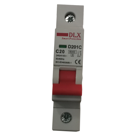 DLX MCB FUSE (WHITE) 1 POLE