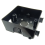TC/TP CONCEAL BOX W/JOINT (PVC BOX BLACK) 3" X 3"