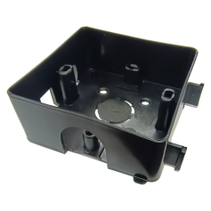 TC/TP CONCEAL BOX W/JOINT (PVC BOX BLACK) 3" X 3"