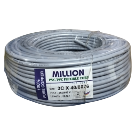 BEFLEX GREY WIRE CABLE (40/076 X 3C - B)