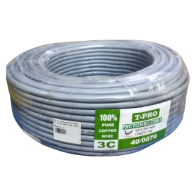 T-PRO GREY WIRE CABLE (40/076 X 3C - B)