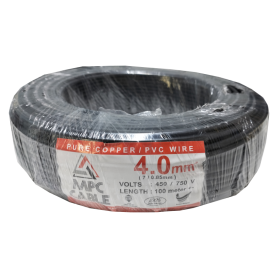 A-STAR MALAYSIA PVC WIRE CABLE - BLACK (1.5mm)