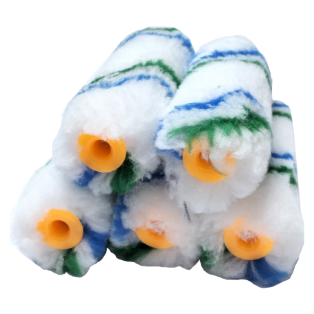 SC PAINT ROLLER REFIL - BLUE & GREEN (4")