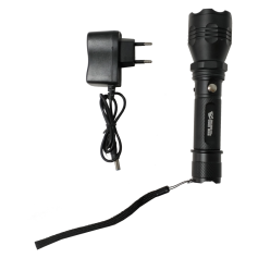 21-51-2 SMILING SHARK FLASHLIGHT 3-FUNCTION (RECHARGEBLE)  (9010)