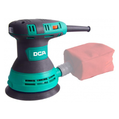 DCA RANDOM ORBIT SANDER 125mm x 300W - 1.4kg ASA125