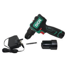 DCA 16Vx2.0Ah CORDLESS BRUSHIESS DRIVER HAMMER DRILL 10mm x 40Nm x 250W - 1.0kg ADJZ1604i