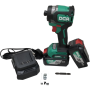 DCA 20Vx4.0Ah CORDLESS BRUSHLESS IMPACT DRIVER 28-208N.m x 600W - 1.6kg ADPL208