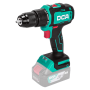 DCA 20Vx4.0Ah CORDLESS BRUSHLESS DRIVER HAMMER DRILL 13mm x 55Nm x 400W - 1.6kgADJZ2055i