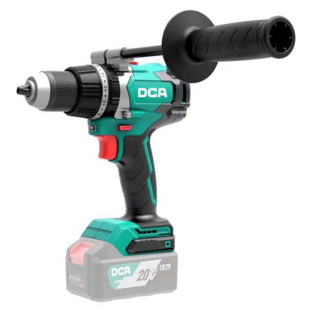 DCA 20Vx4.0Ah CORDLESS BRUSHLESS DRIVER HAMMER DRILL 13mm x 120Nm x 850W - 2.2kg ADJZ03-13