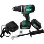 DCA 20Vx4.0Ah CORDLESS BRUSHLESS DRIVER HAMMER DRILL 13mm x 120Nm x 850W - 2.2kg ADJZ03-13