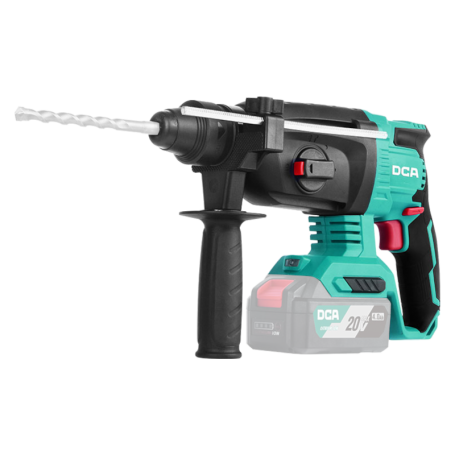 DCA 20Vx4.0Ah CORDLESS BRUSHLESS ROTARY HAMMER2.8J x 500W x 3.2kg ADZC04-24