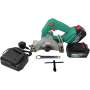 DCA 20Vx4.0Ah CORDLESS BRUSHLESS MARBLE CUTTER 125mm x 800W - 2.5kg ADZE125