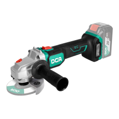 DCA 20Vx4.0Ah CORDLESS BRUSHLESS ANGLE GRINDER 100mm x 680W - 2.2kg ADSM06-100