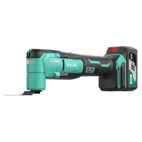 DCA 20Vx4.0Ah CORDLESS BRUSHLESS OSCILLATING MULTI-TOOL 400W - 1.7kg ADMD20