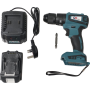 Q9 Qnine CORDLESS IMPACT DRILL 21V 55Nm WITH 2.0Ah Battery & Charger (QET 21BCID)