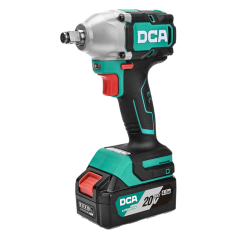DCA 20Vx4.0Ah CORDLESS BRUSHLESS IMPACT WRENCH 12.7mm x 420N.m x 390W - 1.7kg ADPB320