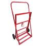 8" X 20mm ACETYLENE & OXYGEN CYCLINDER TROLLEY - DOUBLE TYPE