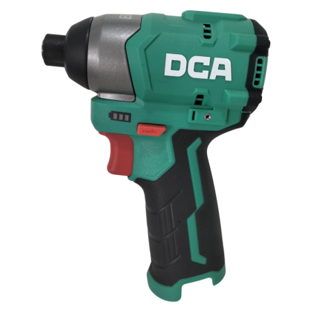 DCA 12Vx2.0Ah CORDLESS BRUSHLESS IMPACT DRIVER 6.35mm x 140N.m x 250W - 0.9Kg ADPL04-8
