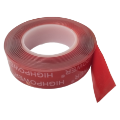 HIGH POWER ACRYLIC DOUBLE SIDED TAPE - CLEAR (12mm 18mm 24mm X 2M)