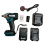 Q9 Qnine CORDLESS IMPACT WRENCH 21V 350Nm WITH 21V X 4.0Ah Battery & Charger (QET 2140CIW)