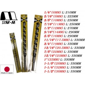 STAR-M NO: 04 JAPAN WOOD DRILL BIT - AUGER BITS LONG I