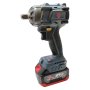 Q9 Qnine CORDLESS IMPACT WRENCH WITH 21V X 4.0Ah Battery & Charger (QET 2135CIW)