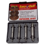 EASY OUT SCREW EXTRACTOR BIT FOR HAND DRILL USE (4PCS SCREW EXTRATOR)