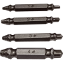 EASY OUT SCREW EXTRACTOR BIT FOR HAND DRILL USE (4PCS SCREW EXTRATOR)