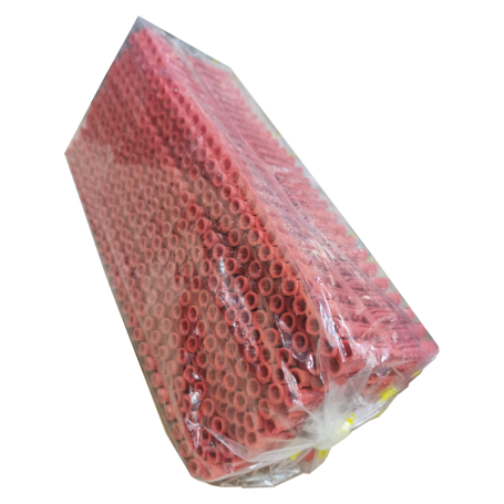 PVC WALL PLUG - 1PKT X 50PCS - RED/BLUE/YELLOW