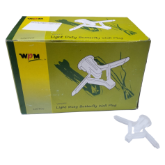 NYLON BUTTERFLY WALL PLUG (100pcs)