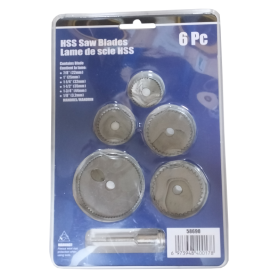 HSS MINI SLITTING BLADE SET (3mm SHANK ADAPTOR)