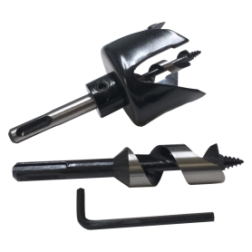 SDS PLUG LOCK INSTALLATION KIT (DOOR LOCK HOLE SAW) HS-6351-2pcs 54mm X 22mm X 2pc