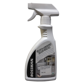 BOSSMAN ANTI-DUST GLASS & ALUMINIUM CLEANER SPRAY - BGC-500 - 500ML