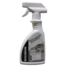 BOSSMAN ANTI-DUST GLASS & ALUMINIUM CLEANER SPRAY - BGC-500 - 500ML
