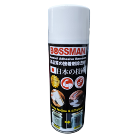 BOSSMAN AEROSOL ADHESIVE REMOVER - BAR450 325gm